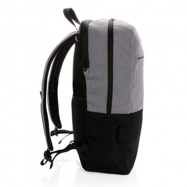 Logotrade advertising product image of: Modern 15.6" USB & RFID laptop backpack PVC free