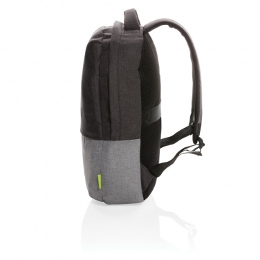 Logo trade promotional items image of: Duo colour RPET 15.6" RFID laptop backpack PVC free