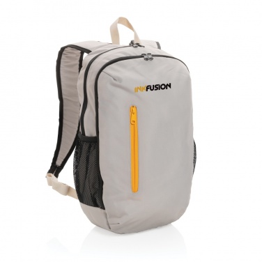 Logo trade promotional giveaways image of: Impact AWARE™ 300D RPET casual backpack