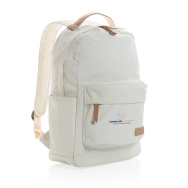 Logotrade promotional item picture of: Impact AWARE™ 16 oz. recycled canvas backpack