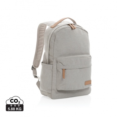 Logo trade promotional item photo of: Impact AWARE™ 16 oz. recycled canvas backpack