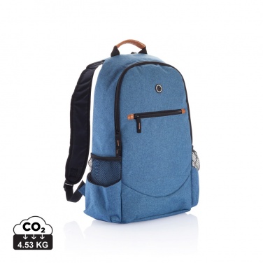 Logo trade promotional gift photo of: Fashion duo tone backpack