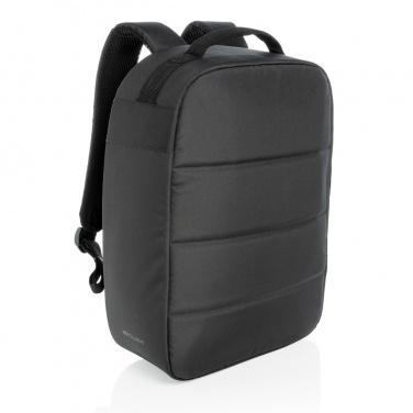 Logotrade corporate gift image of: Impact AWARE™ RPET anti-theft 15.6" laptop backpack