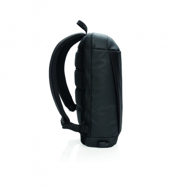 Logo trade promotional giveaway photo of: Madrid anti-theft RFID USB laptop backpack PVC free