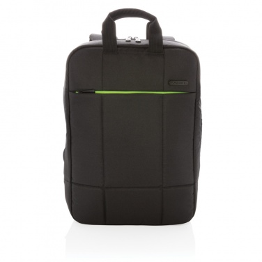 Logo trade promotional merchandise image of: Soho business RPET 15.6" laptop backpack PVC free