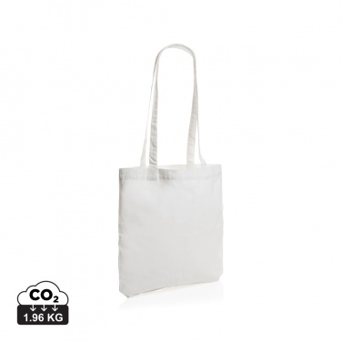 Logo trade promotional giveaway photo of: Impact AWARE™ recycled cotton tote 330 gsm