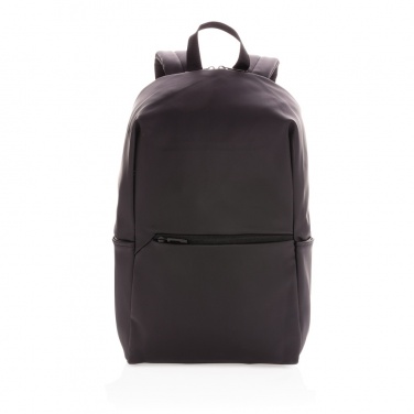 Logotrade promotional merchandise picture of: Smooth PU 15.6"laptop backpack