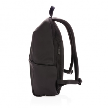 Logo trade promotional products picture of: Smooth PU 15.6"laptop backpack