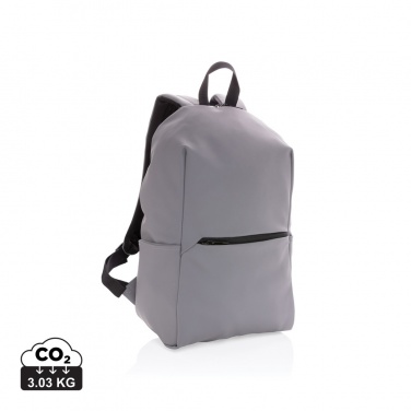 Logotrade promotional product image of: Smooth PU 15.6"laptop backpack