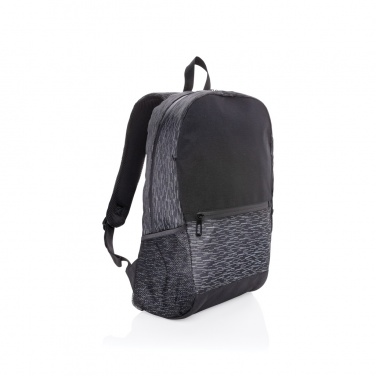 Logotrade advertising product image of: AWARE™ RPET Reflective laptop backpack