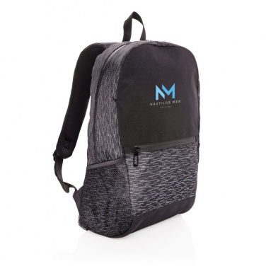 Logo trade advertising products image of: AWARE™ RPET Reflective laptop backpack