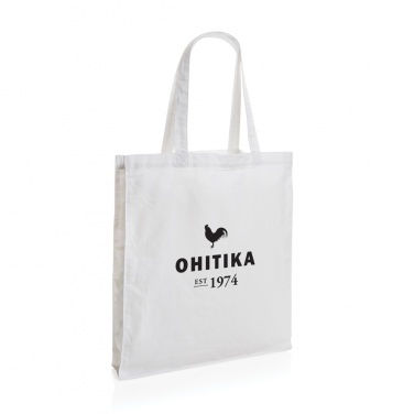 Logo trade business gift photo of: Impact AWARE™ Recycled cotton tote w/bottom 145g