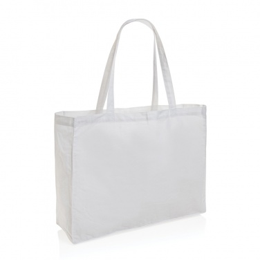 Logo trade advertising product photo of: Impact AWARE™ Recycled cotton shopper 145g