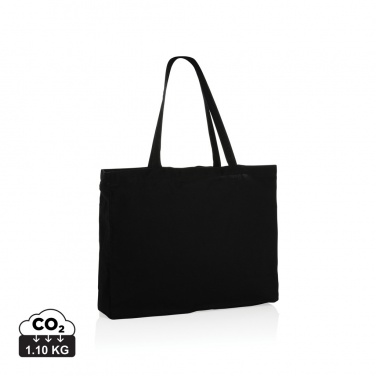 Logo trade promotional product photo of: Impact AWARE™ Recycled cotton shopper 145g