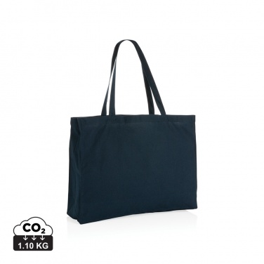 Logo trade business gift photo of: Impact AWARE™ Recycled cotton shopper 145g