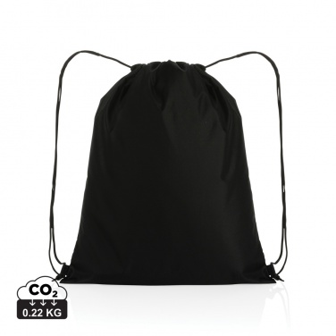 Logo trade corporate gifts picture of: Impact AWARE™ RPET 190T drawstring bag