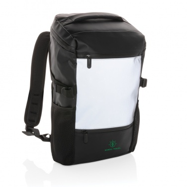 Logo trade promotional items picture of: PU high visibility easy access 15.6" laptop backpack