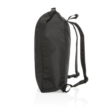 Logotrade promotional item picture of: Impact AWARE™ RPET lightweight rolltop backpack