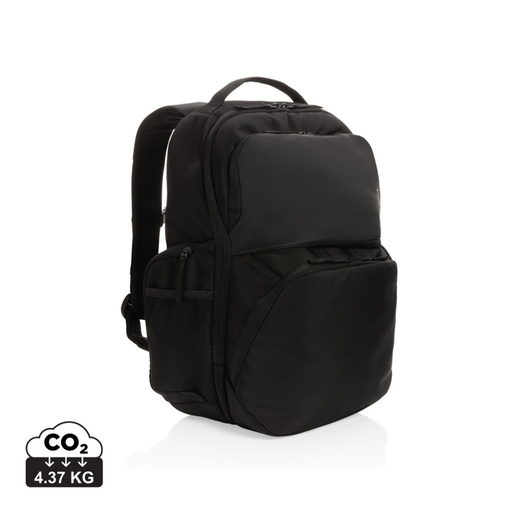 Logotrade promotional giveaway picture of: Swiss Peak AWARE™ RPET 15.6 inch commuter backpack