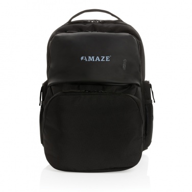 Logotrade advertising product image of: Swiss Peak AWARE™ RPET 15.6 inch commuter backpack