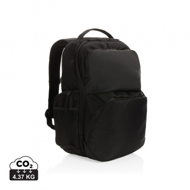 Logo trade corporate gift photo of: Swiss Peak AWARE™ RPET 15.6 inch commuter backpack