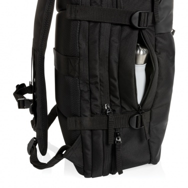 Logotrade corporate gift image of: Swiss Peak AWARE™ RPET 15.6' expandable weekend backpack