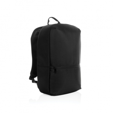 Logo trade promotional gifts picture of: Impact AWARE™ 1200D Minimalist 15.6 inch laptop backpack