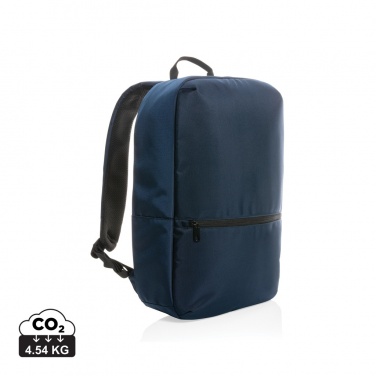 Logotrade promotional item image of: Impact AWARE™ 1200D Minimalist 15.6 inch laptop backpack