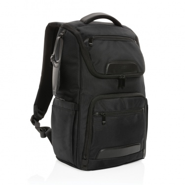 Logotrade promotional gifts photo of: Swiss Peak AWARE™ RPET Voyager 15.6" laptop backpack