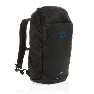 Logo trade promotional gift photo of: Swiss Peak AWARE™ RPET 15.6 inch business backpack