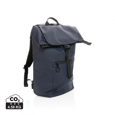 Logotrade promotional giveaway image of: Impact AWARE™ RPET water resistant 15.6" laptop backpack