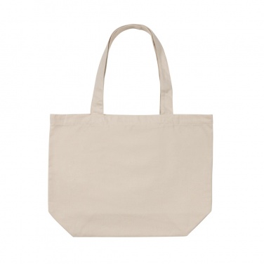 Logo trade promotional product photo of: Impact Aware™ 240 gsm rcanvas shopper w/pocket undyed