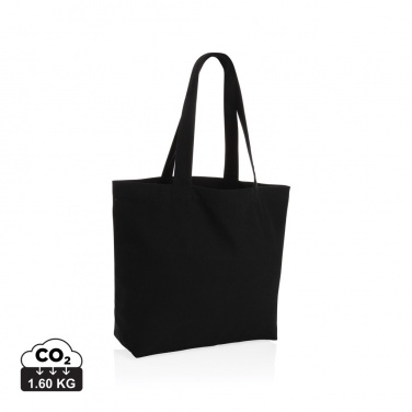 Logo trade promotional items picture of: Impact Aware™ 240 gsm rcanvas shopper w/pocket undyed