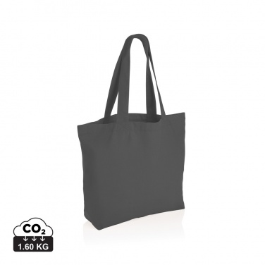 Logotrade promotional giveaways photo of: Impact Aware™ 240 gsm rcanvas shopper w/pocket undyed