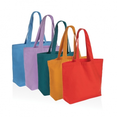 Logo trade promotional items image of: Impact Aware™ 240 gsm rcanvas shopper w/pocket