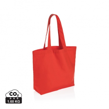 Logo trade promotional giveaways picture of: Impact Aware™ 240 gsm rcanvas shopper w/pocket