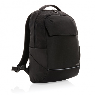 Logo trade advertising products picture of: Swiss Peak Brooke AWARE™ RPET daily 15.6" laptop backpack