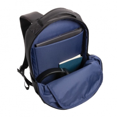 Logotrade promotional item image of: Swiss Peak Brooke AWARE™ RPET daily 15.6" laptop backpack