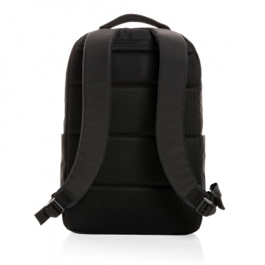 Logo trade advertising product photo of: Swiss Peak Brooke AWARE™ RPET daily 15.6" laptop backpack