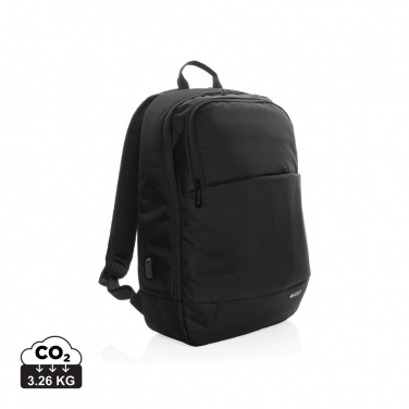 Logotrade promotional gift picture of: Swiss Peak AWARE™ modern 15.6" laptop backpack