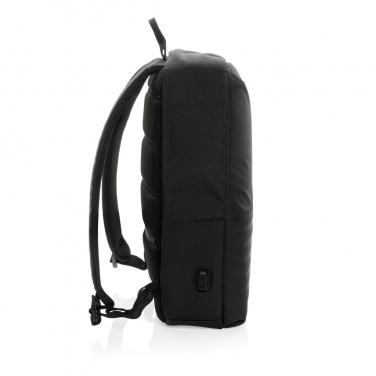 Logotrade promotional giveaways photo of: Swiss Peak AWARE™ RFID anti-theft 15.6'' laptop backpack