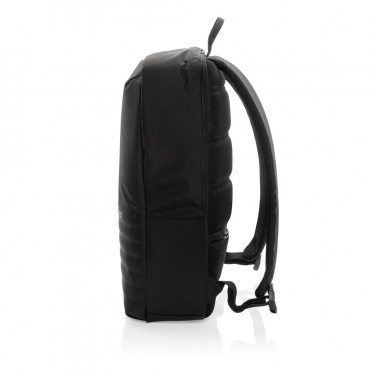 Logo trade promotional product photo of: Swiss Peak AWARE™ RFID anti-theft 15.6'' laptop backpack