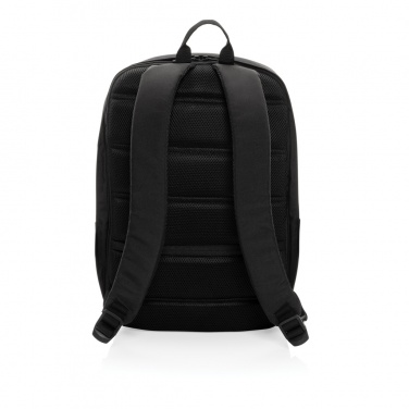 Logo trade promotional items image of: Swiss Peak AWARE™ RFID anti-theft 15.6'' laptop backpack