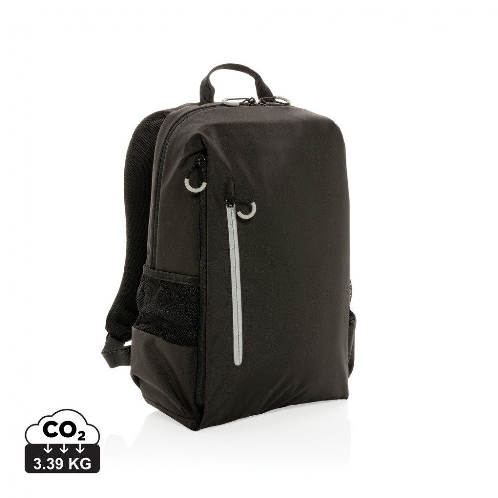 Logo trade promotional giveaway photo of: Impact AWARE™ Lima 15.6' RFID laptop backpack