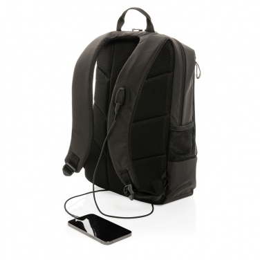 Logo trade promotional gifts picture of: Impact AWARE™ Lima 15.6' RFID laptop backpack