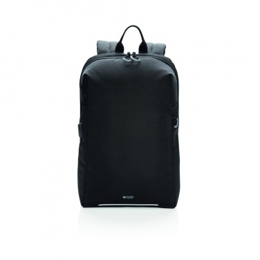 Logotrade promotional item picture of: Swiss Peak AWARE™ RFID and USB A laptop backpack