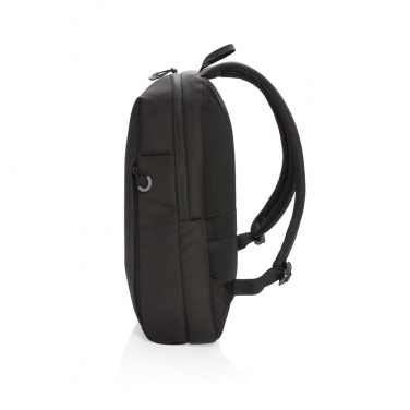 Logotrade promotional merchandise image of: Swiss Peak AWARE™ RFID and USB A laptop backpack