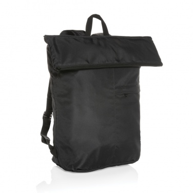 Logo trade advertising products picture of: Dillon AWARE™ RPET lightweight foldable backpack