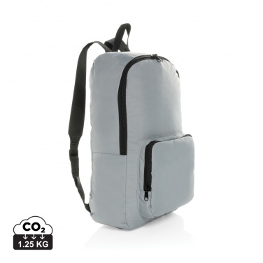 Logo trade promotional merchandise photo of: Dillon AWARE™ RPET foldable classic backpack