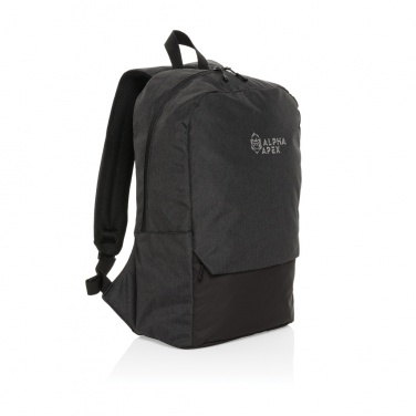 Logo trade promotional gifts picture of: Kazu AWARE™ RPET basic 15.6 inch laptop backpack